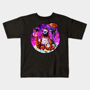 Time Master Poop Sloth Kids T-Shirt